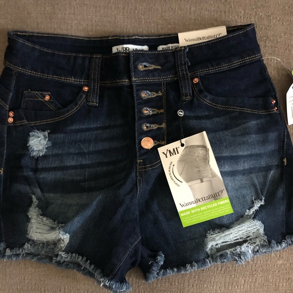 YMI wanna betta butt denim shorts. - Picture 1 of 3